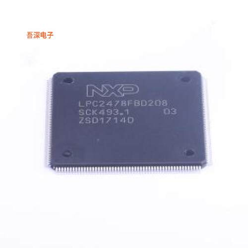 LPC2478FBD208,551|原装LQFP-208(28x28)单片机(MCU/MPU/SOC