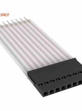 A9BAA-0903F |插座至焊片FLEX CABLE - AFF09A/AF09/AFE09T