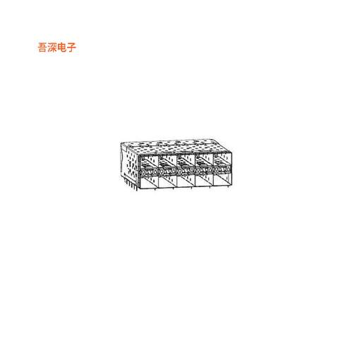 760475001 |原装全新STACKED SFP+ 2X5 CONN ASSY W/ TI