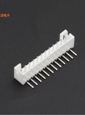 ZX-PH2.0-12PWZ |线对板针座1x12P 间距:2mm 弯插 系列:PH