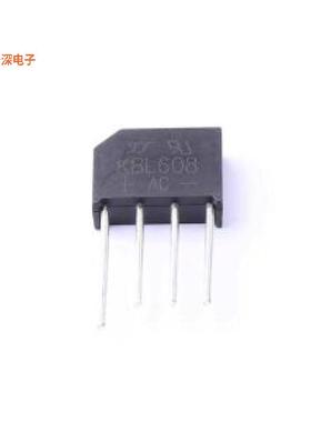 KBL608 |原装KBLBRIDGE RECT 1P 800V 250MA KBL