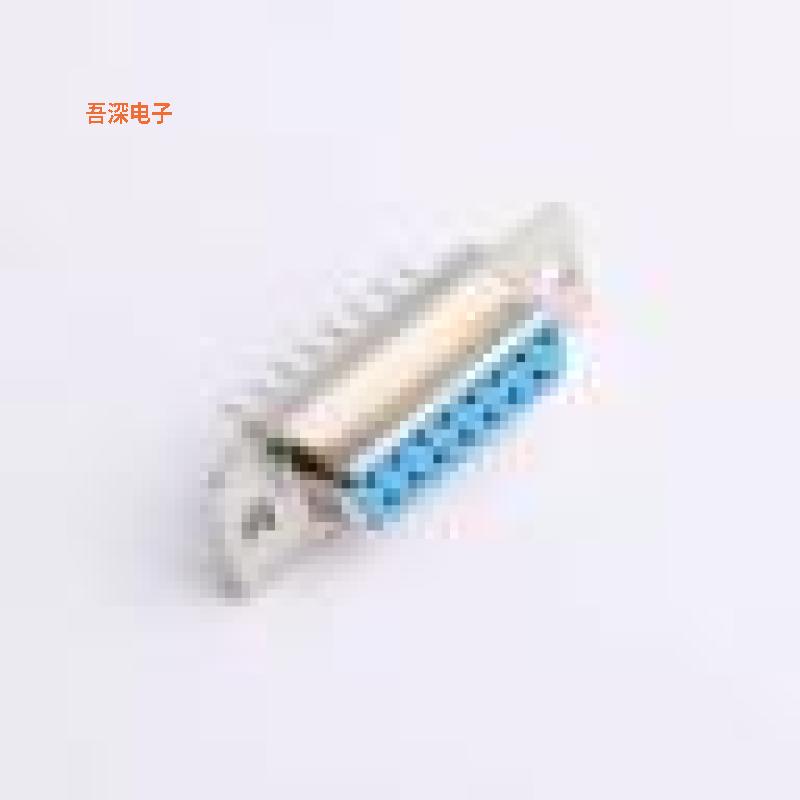 X0215FT7BL1 |D-Sub/VGA蓝胶,180度插板,铆合型,半金锡