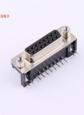 X0315FT7B2 |原装全新黑胶,90度插板,铆合锁铜螺丝型,半金锡