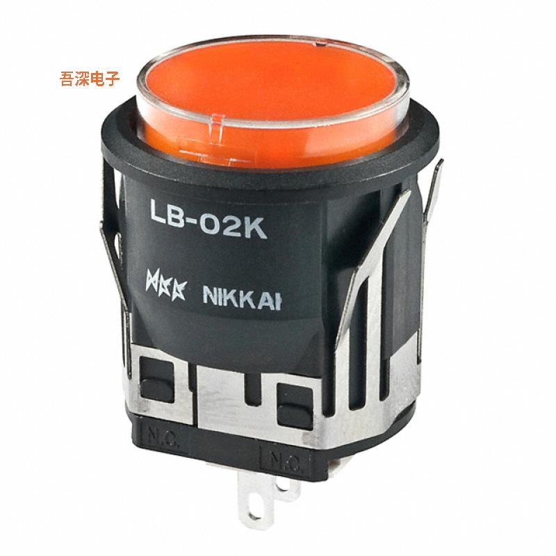 LB02KW01-5D24-JD |IND PB ILLUM RND LB SER AMB SLD