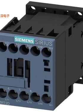 3RT20161BB42|原装全新CONTACTOR S00 9A 24VDC 1NC SCR