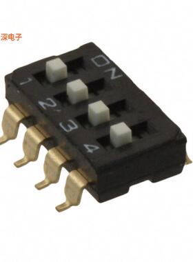 A6S-4104-PH |SPSTSWITCH SLIDE DIP SPST 0.025A 24V