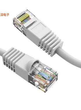 CM-100791WTBSTK |圆形线缆175Ft Cat6 UTP Ethernet Network