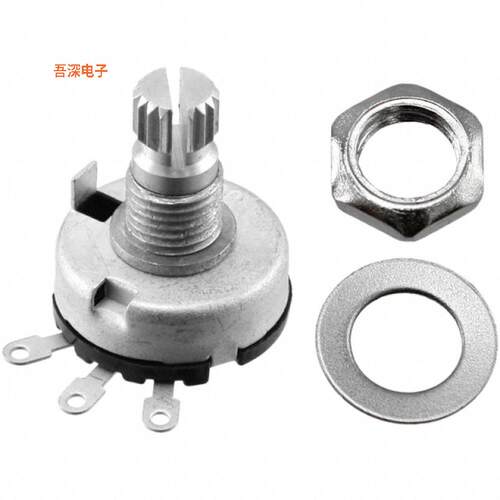 P170N-QC12BR500K|500kPOT 500K OHM 1/10W PLASTIC LI