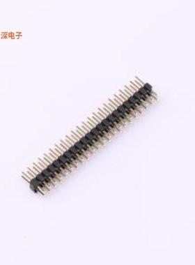 X4621WV-2x22I-C40D28 |原装插件,P=2mm排针