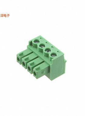 EBKA-04-B |插头，母插口TERM BLOCK PLUG 4POS 3.81MM