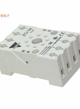 ZCI08 |插口RELAY SOCKET 8 POSITION DIN RAIL