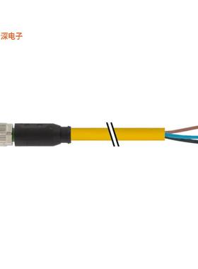 7000-08041-0300500 |插头CIRC CBL 3POS PLUG TO WIRE 16.4'