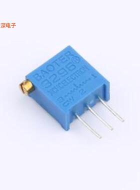 3296X-504-LF |符合RoHS可调/电位器插件-3P,9.5x4.8mm