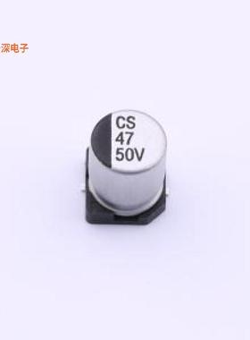 CS47UF50V167RV0158 |原装SMD,D6.3xL7.7mm贴片型铝电解