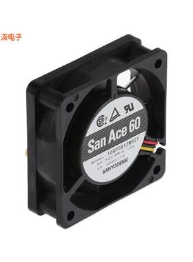 109P0612W601 |12VDCFAN AXIAL 60X20MM 12VDC WIRE