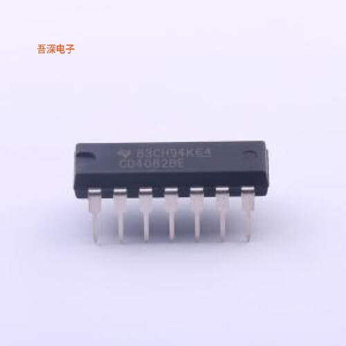 CD4082BE |逻辑门CD4082B 2 通道、4 输入、3V 至 18V 与门