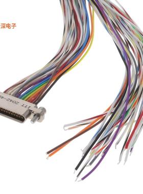 MDLM-25S6PS18B-F222 |原装全新CABLE ASSY D-MIC-D 25P 457.2MM