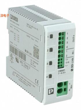 2910410 |DIN 轨道CIR BRKR SOLID STATE 4A 24VDC