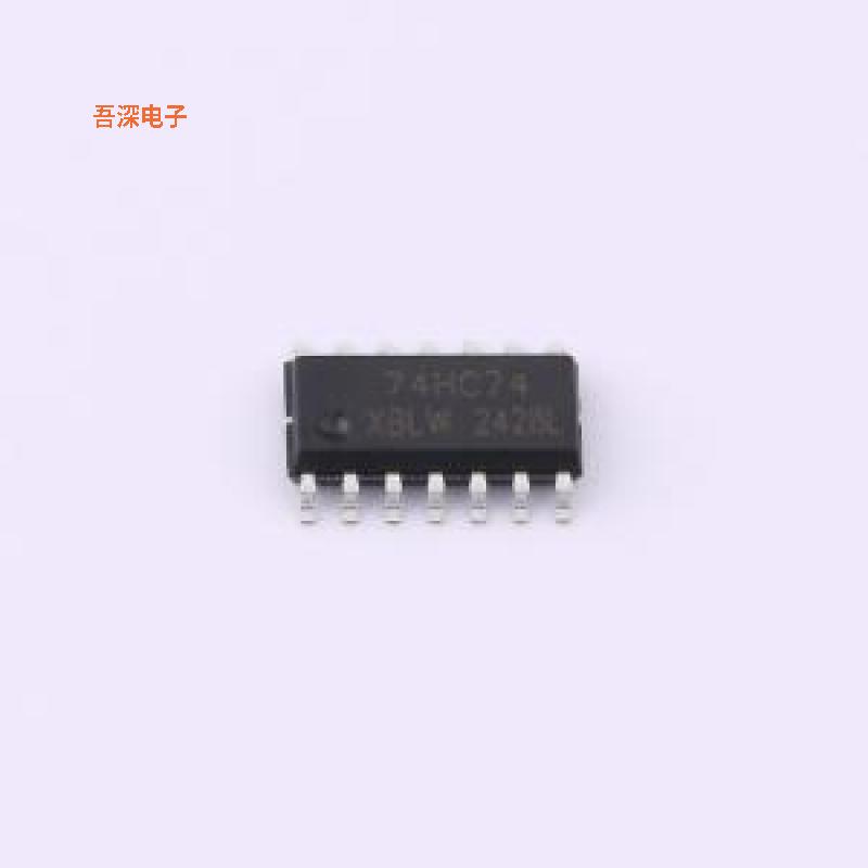 SN74HC74DTR(XBLW) |原装SOP-14触发器