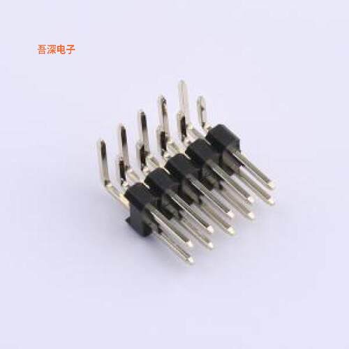 P125-1205A0BR138A1 |耐高温排针弯插,P=2.54mm