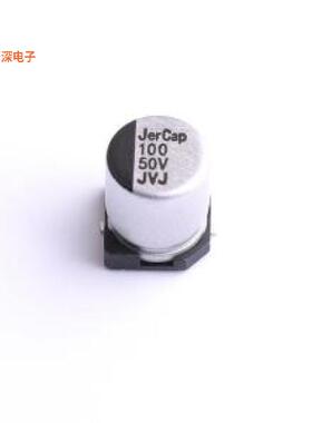 JVJ50V100M6x8|原装SMD,D6.3xL7.7mm贴片型铝电