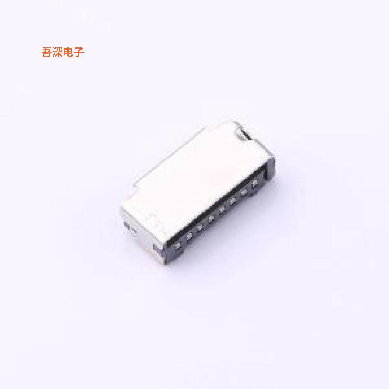 TF08EN00 |SD卡/存储卡TF短体卡座H3.35mm 不带检测PIN图片