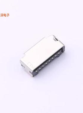 TF08EN00 |SD卡/TF短体卡座H3.35mm 不带检测PIN