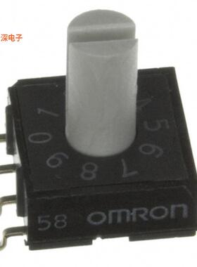 A6RS-101RS |BCDSWITCH ROTARY DIP BCD 0.025A 24V