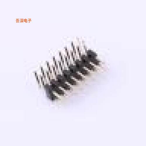 DZ200W-22-16-52 |排针2.0mm 2x08P弯插 方针排针弯插,P=2mm