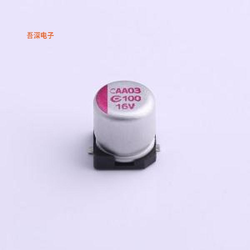 160AVCA101M0506E30 |原装SMD,D5xL5.8mm固态电容图片