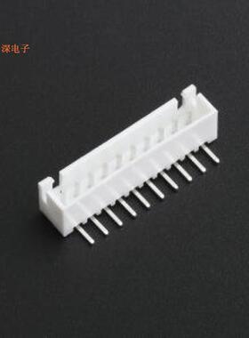 WAFER-XH254WZ-10A |线对板针座XH 2.54mm 1x10P 弯针 带扣