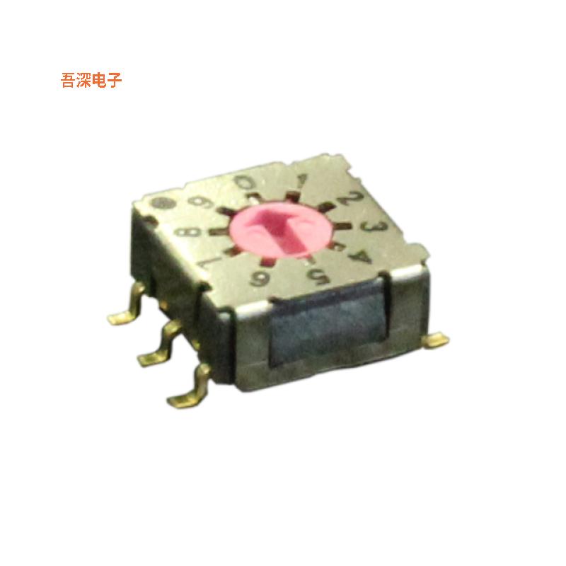 RD07A10CGT |BCD 补码SW ROTARY DIP BCD COMP 0.1A 50V