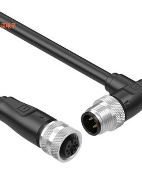 10-05082 |插头，直角CBL 4POS PLUG RA TO RCPT 9.84'