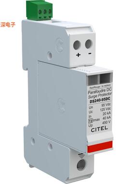 DS240S-95DC |2 型SPD TYP2 95VAC/125VDC MCOV 1POLE