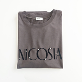 日单日系棕色珍珠黑色植绒字母丝光棉短袖 5L大码 T恤上衣小衫 女M