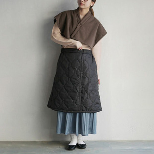 日单日系披肩防风保暖毛绒内里护肩肩周防寒颈椎保暖斗篷坎肩马甲