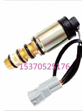 凌志GS430雷克萨斯LS430 3UZ空调压缩机冷气泵变频控制电磁阀