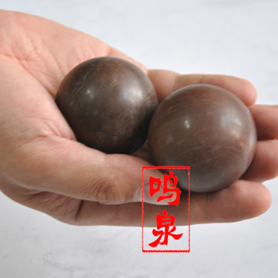 木鱼石手球天然制作石球手部按摩