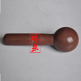 木鱼石冰球天然石头制作的按摩捶按摩球能量柱刮痧板美容器按摩