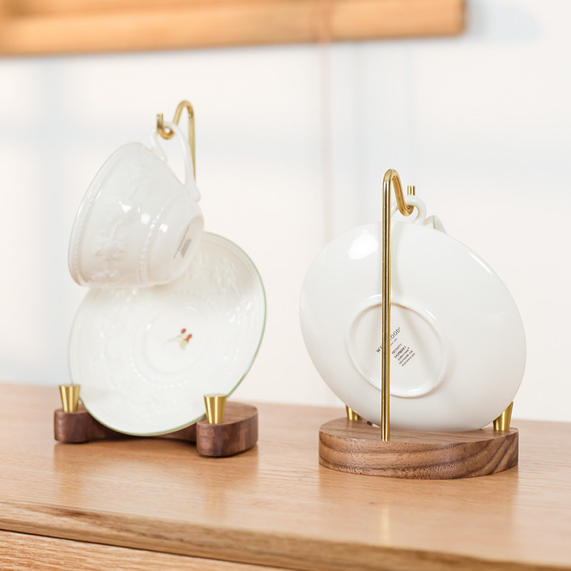 盘子展示支架托茶杯瓷盘器盏碟圆形摆件架子咖啡杯餐具展示底座托,家居饰品,装饰坐盘/挂盘,淘宝优惠券,粉丝福利购,淘宝优惠卷