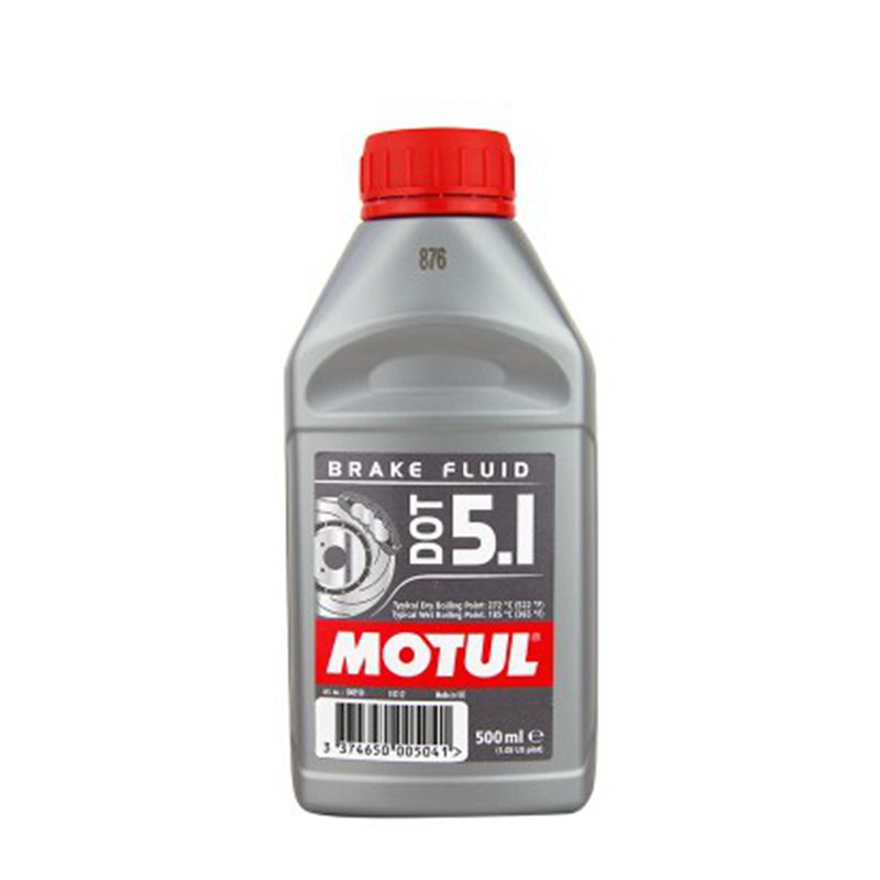 摩特/MOTUL刹车油DOT 5.1全合成改装刹车油 500ml制动液