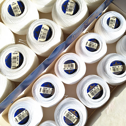 dmc进口80号中里华奈同款蕾丝线