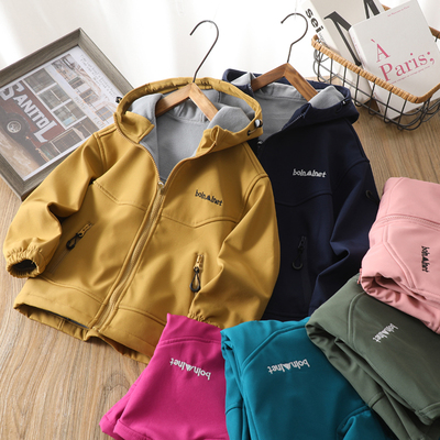 儿童冲锋衣外套男童外套