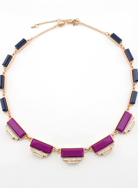 欧美小众设计FOSSIL清仓复古吊坠项链女气质简约孤品正品多款入