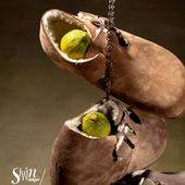 冬季 ShānRen增高7.0CM羊羔毛勃肯鞋 女厚底加绒一脚蹬懒人毛毛鞋