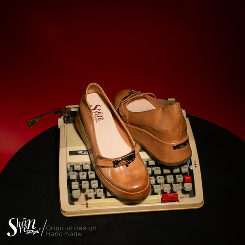 ShānRen设计师款水洗复古单鞋