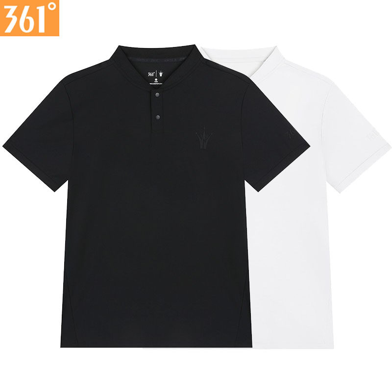 361男速干短袖小立领正品夏季新品透气简约T恤polo衫亨利衫男1110