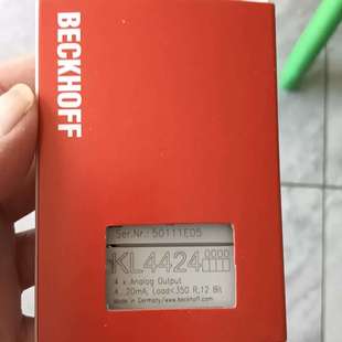倍福模块 KL4424 现货 需要的来聊 欢迎-议价