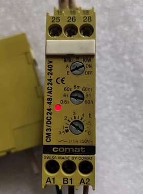 宜科COmat时间继电器CM3/DC24/48/AC24一2-议价；