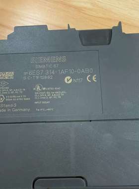 CPU 6ES7 314-1AF10-0AB0实物-议价